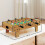 Homcom Futbolín de Mesa Marrón 69 x 36.5 x 22 cm 3