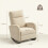 Homcom Silla Mecedora Beige 67 x 94 x 105 cm 3