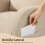 Homcom Silla Mecedora Beige 67 x 94 x 105 cm 6