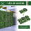 Outsunny Artificial en Rollo Verde 300 x 100 cm 4