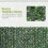 Outsunny Artificial en Rollo Verde 300 x 100 cm 6