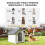 PawHut Caseta para Perro Gris 88 x 79 x 89 cm 5