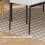 Homcom Sillas de Comedor Blanco 41 x 50 x 97 cm 4