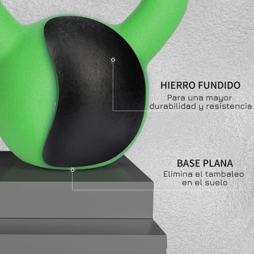 Homcom Pesa Rusa Verde 20 x 13 x 23 cm 2