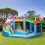 Outsunny Castillo Hinchable Multicolor 390 x 300 x 197 cm 2