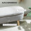 Homcom Banco de Cama Gris 110 x 40 x 43 cm 7
