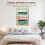Homcom Pintura Abstracta Multicolor 120 x 3.5 x 80 cm 4
