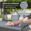 Outsunny Conjunto de Jardín Gris 150 x 90 x 73 cm 5