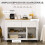 Homcom Aparador de Cocina Bicolor 117 x 35 x 80 cm 2