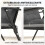 Outsunny Cojines para Silla Gris 111.5 x 53 x 8 cm 2