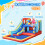 Outsunny Castillo Hinchable Multicolor 435 x 245 x 200 cm 2