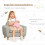 Homcom Sillón Infantil Gris 61 x 42 x 53 cm 5