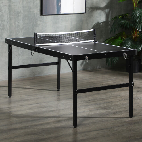 Mesa de Ping-Pong Negro 152 x 76 x 72 cm 1