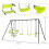 Outsunny Set de Columpio Bicolor 355 x 184 x 186 cm 4