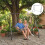 Outsunny Estructura de Columpio Negro 210 x 117 x 175 cm 2