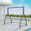 Outsunny Estructura de Columpio Negro 210 x 117 x 175 cm 3