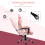 Vinsetto Silla Gaming Rosa 63 x 67 x 130 cm 5