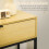 Homcom Mesa Consola Marrón 80 x 30 x 76 cm 6
