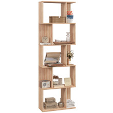 Librería Marrón 60 x 24 x 184.5 cm