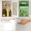 Homcom Columna de Baño Blanco 40 x 30 x 165 cm 5