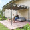Outsunny Pérgola Gris 298 x 298 x 230 cm 2