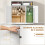 Homcom Mueble de Baño Blanco 85 x 30 x 85 cm 4
