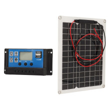 15W Solarpanel-Kit mit 50A Controller für den Wohnwagen, 12/24V, IP67