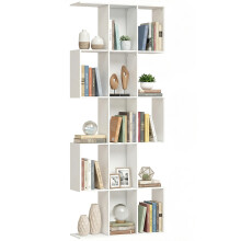 Estantería para Libros Blanco 80 x 24 x 200 cm