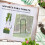Outsunny Jardinera con Celosía Verde 61 x 61 x 140 cm 2