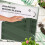 Outsunny Jardinera con Celosía Verde 61 x 61 x 140 cm 4