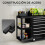 Homcom Carro de Herramienta Negro 96 x 33.5 x 75 cm 4