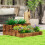 Outsunny Jardinera Marrón 93 x 93 x 35 cm 2