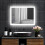 Espejo de Baño Gris 80 x 60 x 3 cm 3