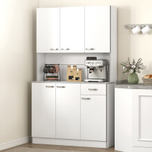 Armario para Cocina Blanco 101 x 39 x 180 cm