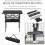 Outsunny Mesa de Camping Plegable Negro 70 x 70 x 69 cm 5