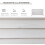 Outsunny Baúl de Madera Blanco 127 x 56 x 60 cm 4