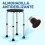 Homcom Taburete de Ducha Negro 32.2 x 41 x 54 cm 6