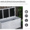 Outsunny Baúl de Madera Blanco 127 x 56 x 60 cm 5