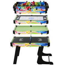 Mesa Multijuegos 4 en 1 Multicolor 86.5 x 43.5 x 64 cm