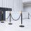 Homcom Postes Separadore Negro 32 x 32 x 96 cm 3