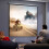 Homcom Pantalla de Proyector Blanco 223 x 8 x 223 cm 2