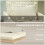 Homcom Sofá Cama Individual Beige 74 x 85.5 x 82 cm 6
