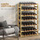 Homcom Botellero Marrón 63 x 25 x 102 cm 5