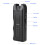 Ultrasonic Dog Repeller Flashlight – Durable ABS, 10m Range, 13x5x2.5cm 1