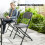 Outsunny Conjunto de Jardín Gris 118 x 60 x 74 cm 9