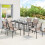Outsunny Conjunto de Jardín Marrón 150 x 80 x 74 cm 2