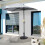 Outsunny Base de Sombrilla Negro 50 x 31 x 32 cm 2