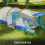 Outsunny Tienda de Campaña Multicolor 420 x 200 x 150 cm 3