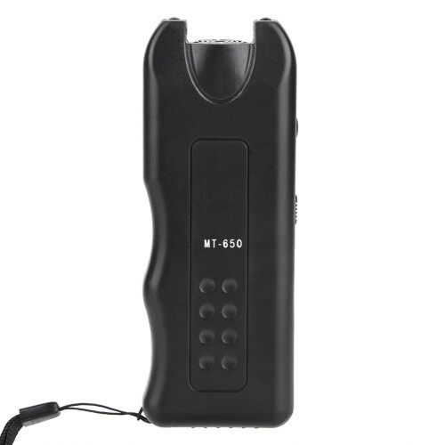 Ultrasonic Dog Repeller Flashlight – Durable ABS, 10m Range, 13x5x2.5cm 1