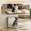 PawHut Inodoro para Perro Gris 86 x 62 x 4.7 cm 5
